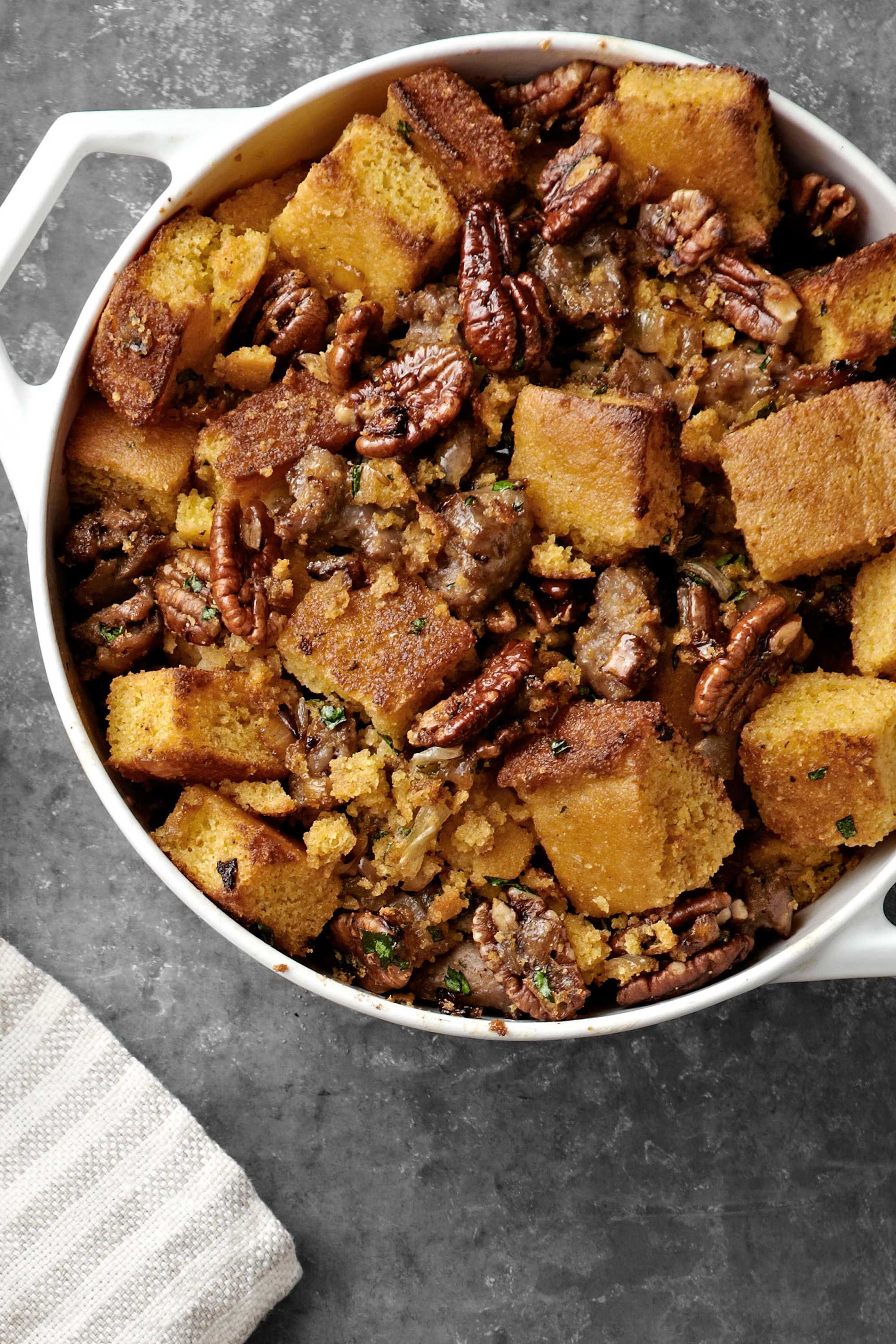 Wild Rice and Basmati Dressing with Sausage and Sage images Wild Rice and Basmati Dressing with Sausage and Sage photo