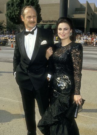 Delta Burke with cool, Husband  