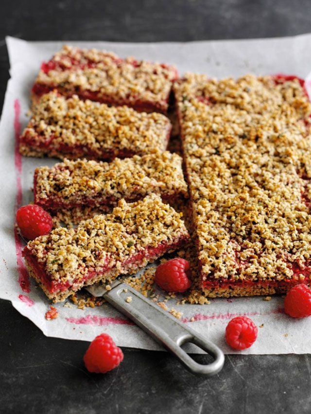 Raspberry Flapjack Recipe Healthy Besto Blog