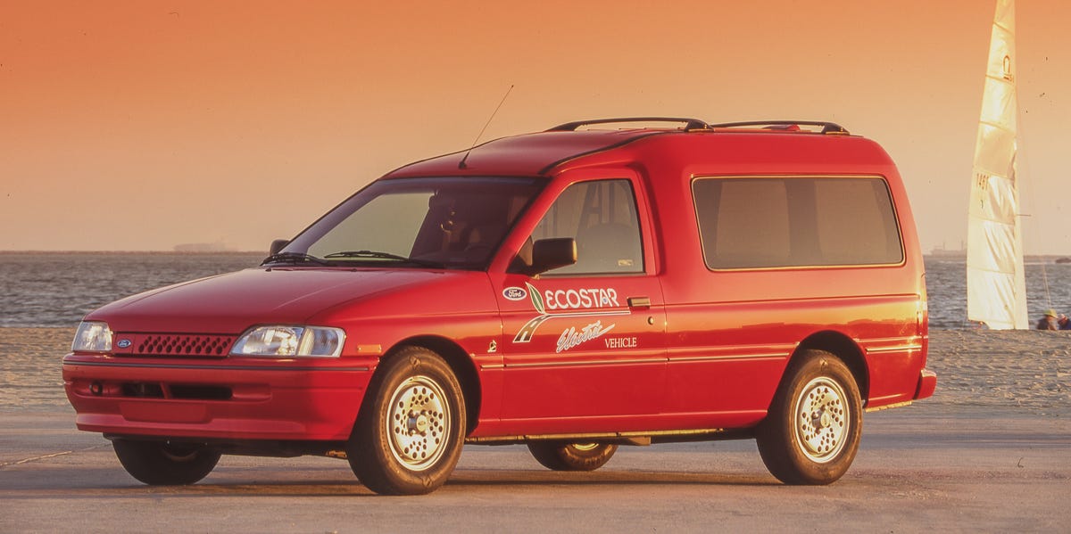 Tested: 1994 Ford Ecostar EV Cargo Van Photos - NewsOpener Tested: 1994 Ford Ecostar EV Cargo Van Photos