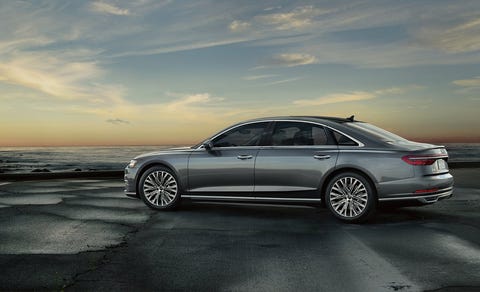 2020 Audi A8 rear
