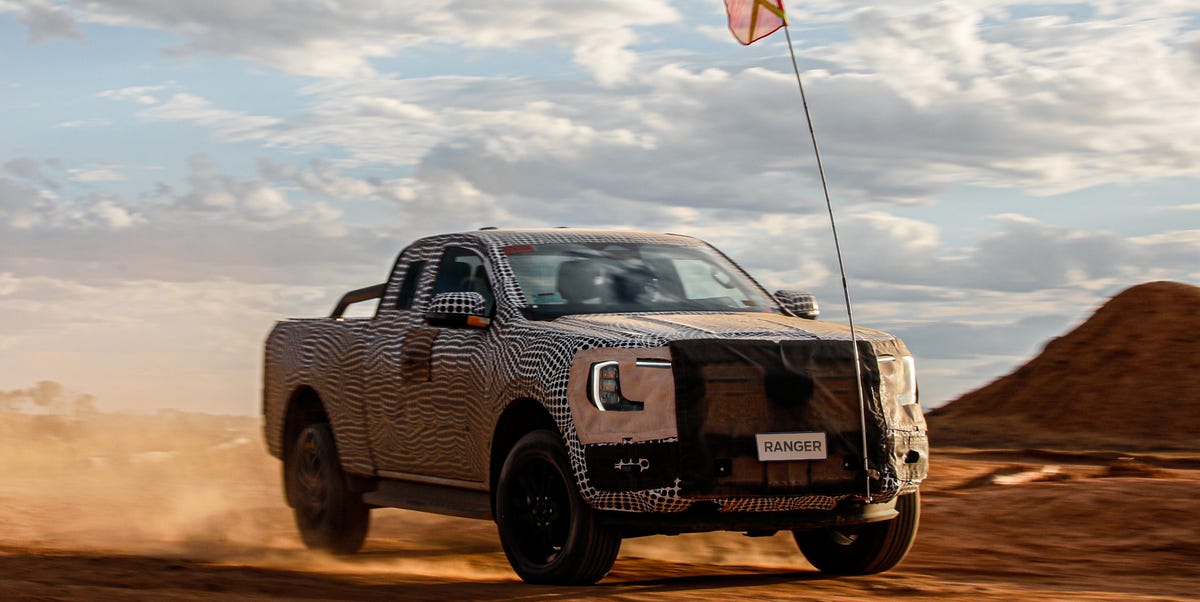 Next-Gen Ford Ranger Pickup Teased for First Time in Test Video - NewsOpener Next-Gen Ford Ranger Pickup Teased for First Time in Test Video