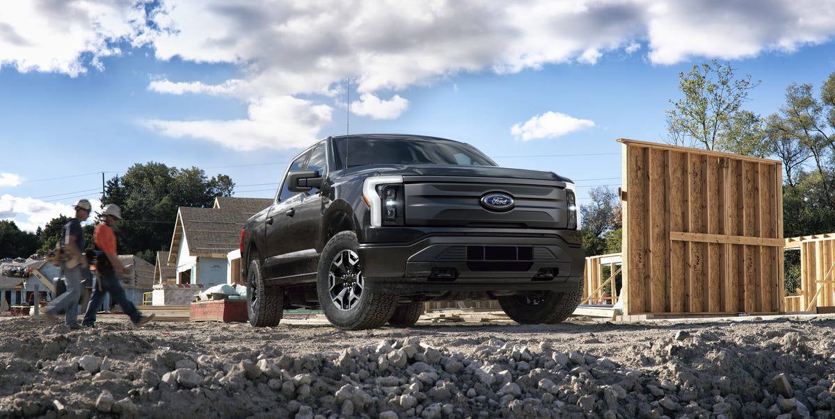 View Photos of the 2022 Ford F-150 Lightning Pro 1 View Photos of the 2022 Ford F-150 Lightning Pro