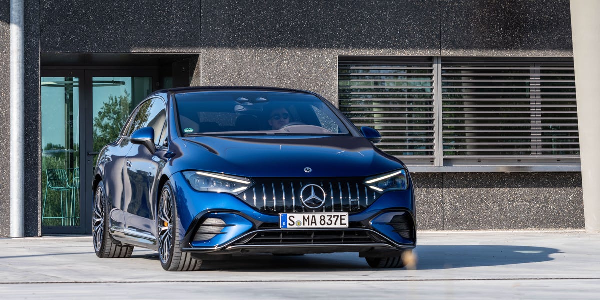 View Photos of the 2023 Mercedes-AMG EQE53 1 View Photos of the 2023 Mercedes-AMG EQE53