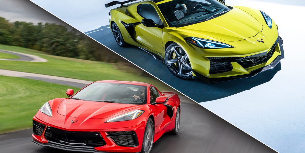How the 2023 Chevy C8 Corvette Z06 Differs from the C8 Stingray 1 How the 2023 Chevy C8 Corvette Z06 Differs from the C8 Stingray