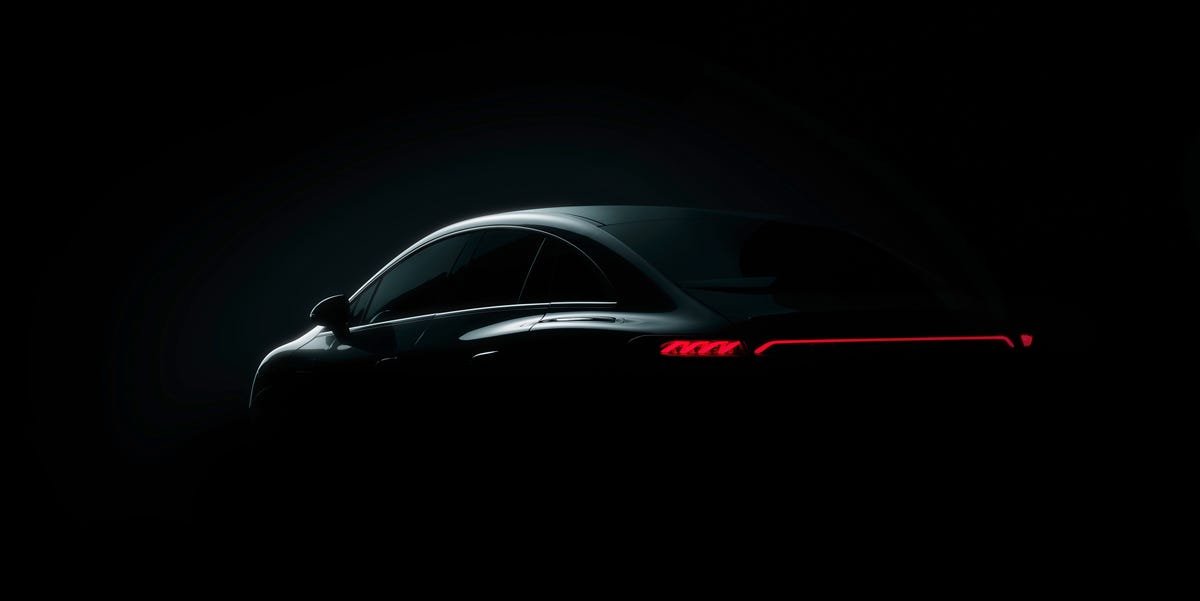 Mercedes EQE Electric Sedan Teased ahead of Munich Reveal This Fall - NewsOpener Mercedes EQE Electric Sedan Teased ahead of Munich Reveal This Fall