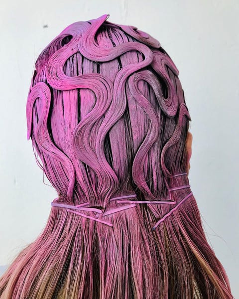 janina zais, hair, art