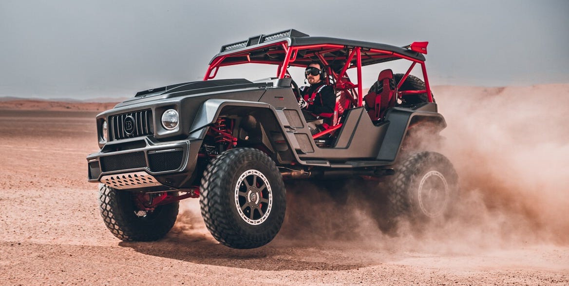 View Photos of the Mercedes-AMG G63-Based Brabus Crawler 1 View Photos of the Mercedes-AMG G63-Based Brabus Crawler