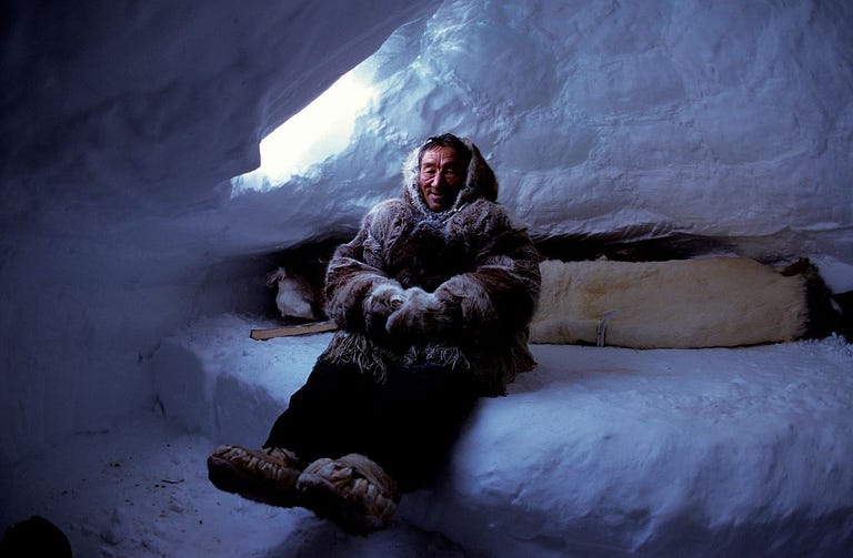 Canada. Village Baker Lake. Nanuvut. Inuit