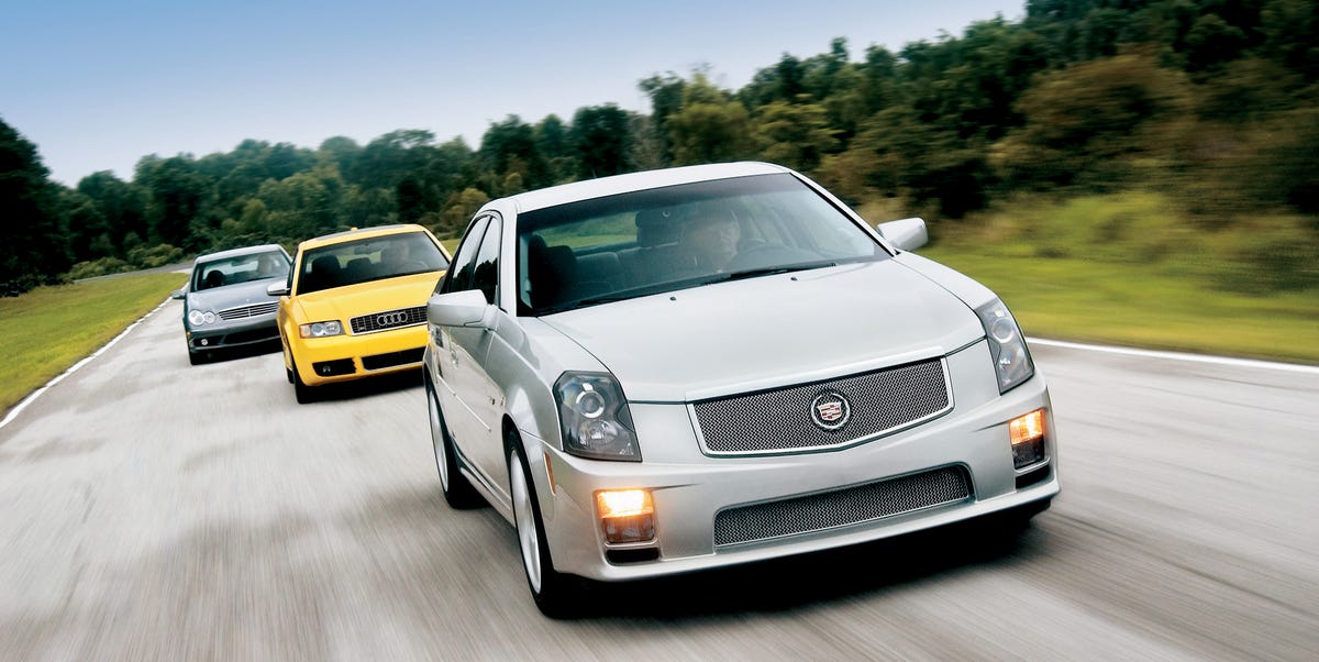 The 2005 Audi S4 Takes On The Cadillac CTS-V and Mercedes C55 AMG 1 The 2005 Audi S4 Takes On The Cadillac CTS-V and Mercedes C55 AMG