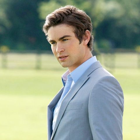 Chace Crawford  - 2024 Light brown hair & chic hair style.

