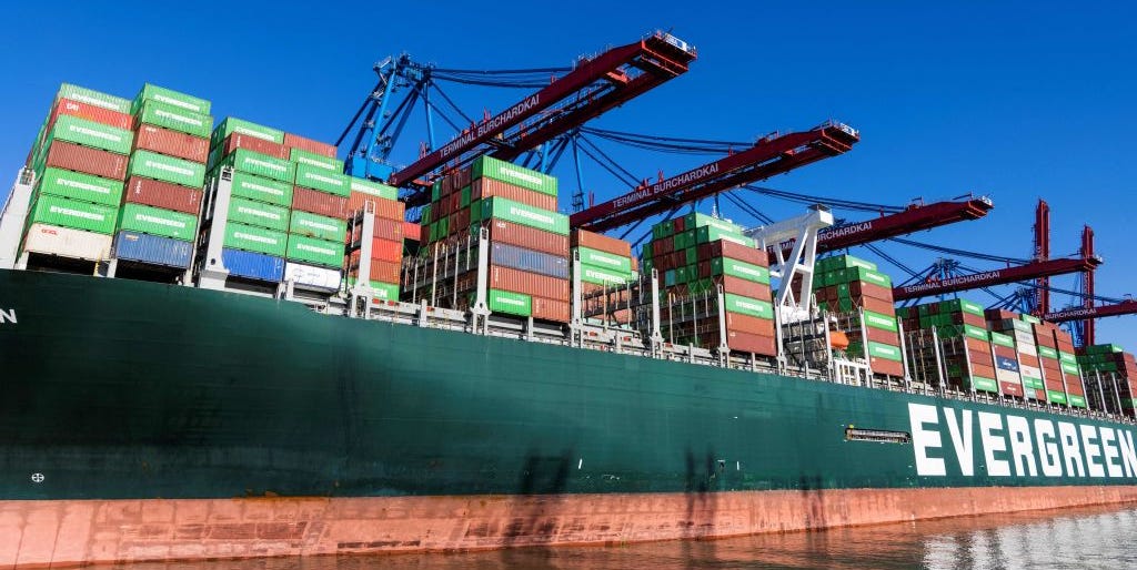 The Ever Given’s Sister Ship, Ever Forward, Is Stuck in the Chesapeake Bay 1 The Ever Given’s Sister Ship, Ever Forward, Is Stuck in the Chesapeake Bay