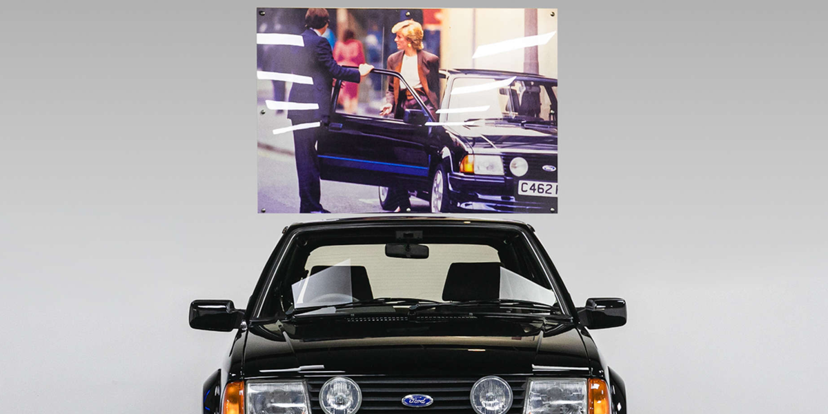 Ford Escort RS2 Turbo, Ex–Diana, Princess of Wales, Is at Auction 1 Ford Escort RS2 Turbo, Ex–Diana, Princess of Wales, Is at Auction