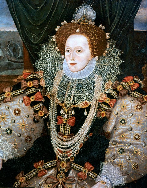 elizabeth i, queen of england and ireland, c1588.