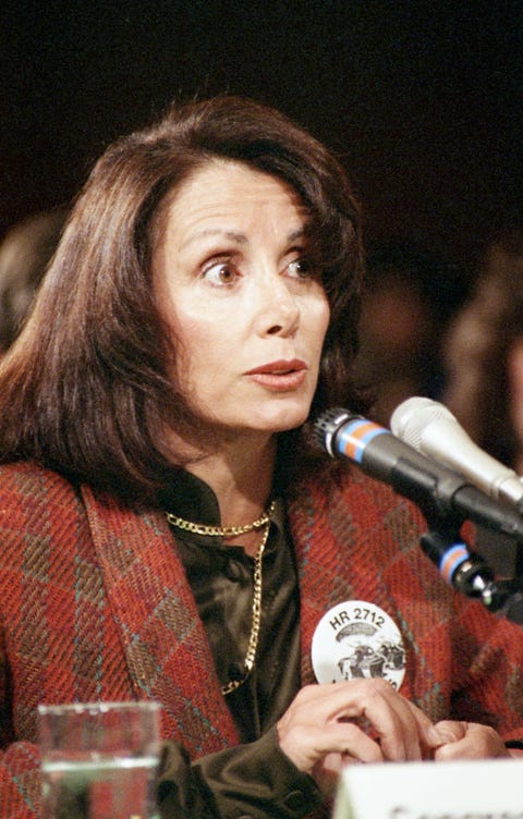 a look back at nancy pelosi through the years