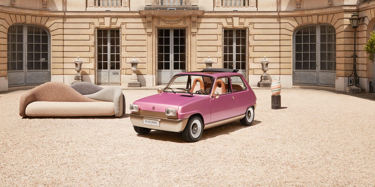 Renault 5 Diamant Is the French Icon Turned into an Elegant Electric Car 1 Renault 5 Diamant Is the French Icon Turned into an Elegant Electric Car