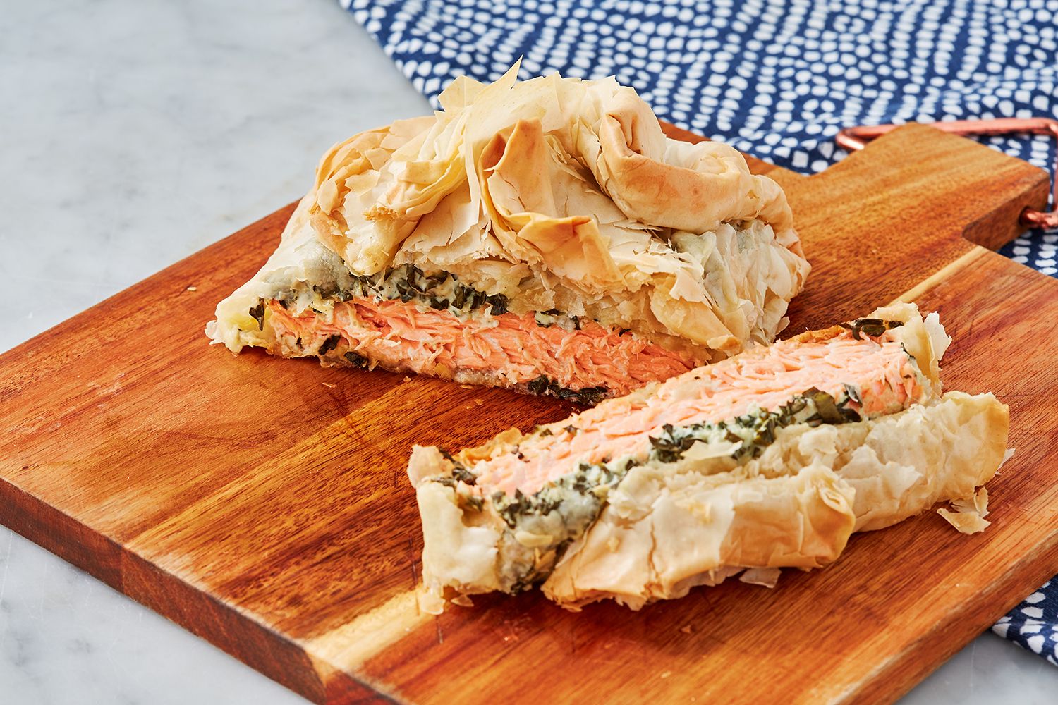 Salmon Filo Pastry Pie Recipe