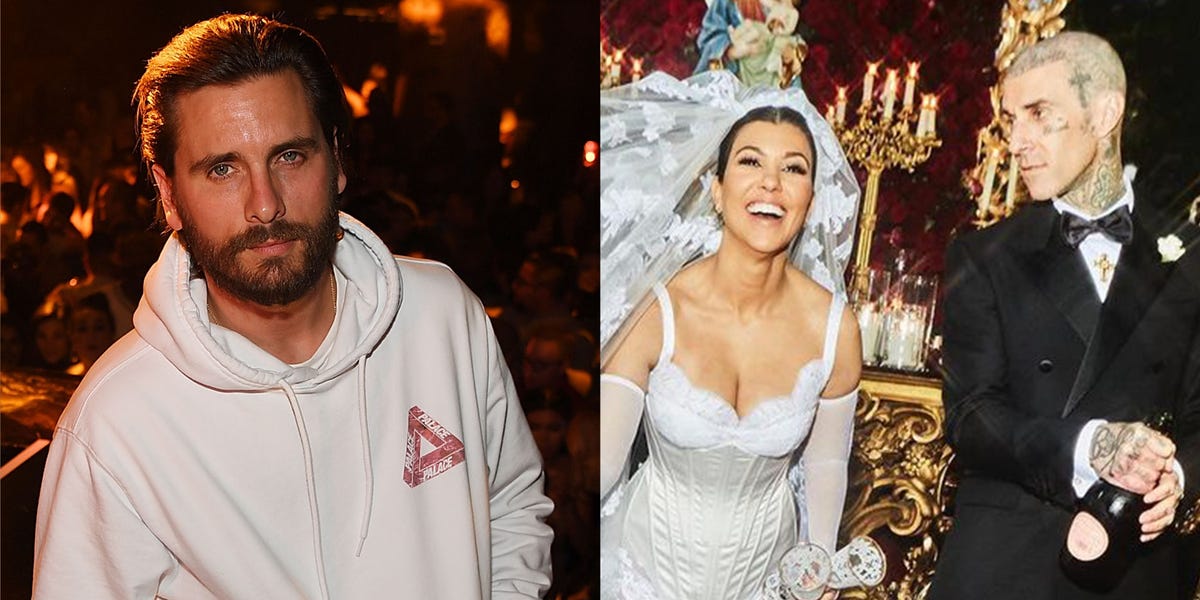 Scott Disick Has Been "Having a Hard Time" With Kourtney Kardashian and Travis Barker's Marriage 1 Scott Disick Has Been "Having a Hard Time" With Kourtney Kardashian and Travis Barker's Marriage