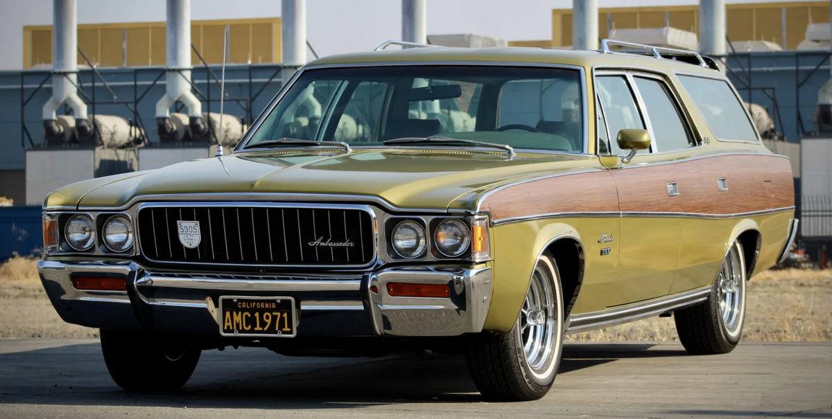 This AMC Ambassador Wagon Is a Suburban Schooner Par Excellence 1 This AMC Ambassador Wagon Is a Suburban Schooner Par Excellence