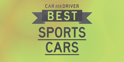 car and driver best sports cars lead