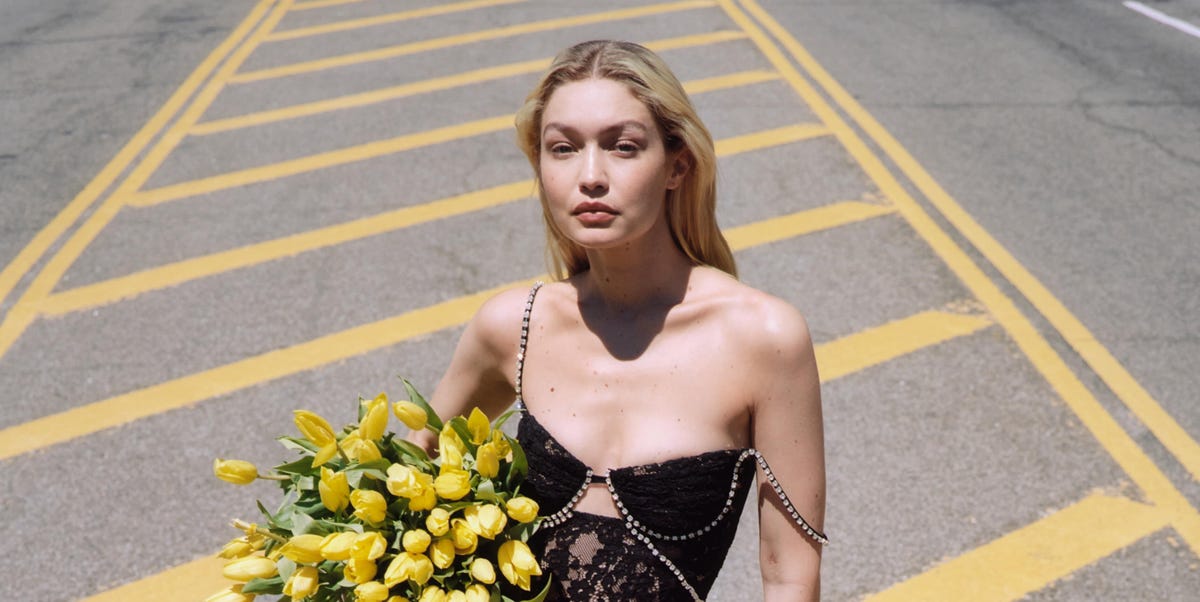 Gigi Hadid Hits the Streets of NYC for Self-Portrait - NewsOpener