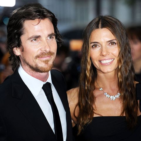    Christian Bale med sexig, Fru Sibi Blazic 