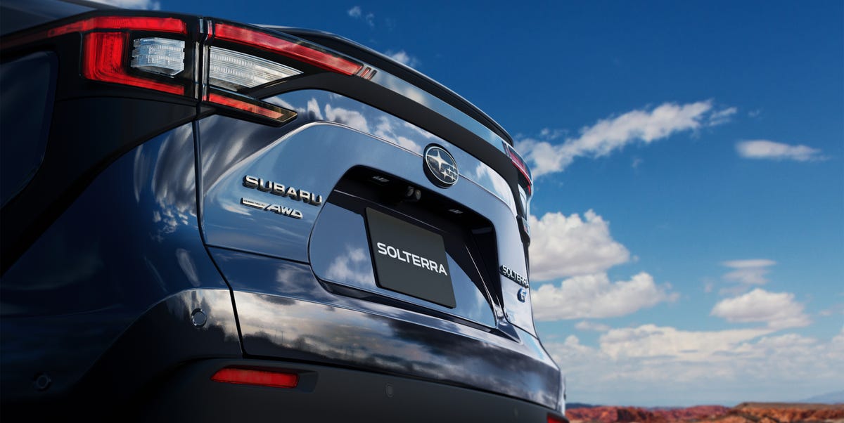 View Teaser Photos of the 2023 Subaru Solterra EV - NewsOpener View Teaser Photos of the 2023 Subaru Solterra EV