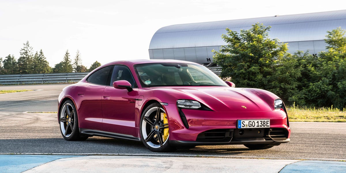 2022 Porsche Taycan Adds New Tech, Loads of Colors - NewsOpener 2022 Porsche Taycan Adds New Tech, Loads of Colors
