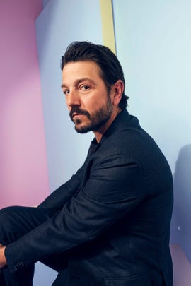 anaheim, california august 09: diego luna of andor poses in the imdb official portrait studio at d23 2024 at honda center on august 09, 2024 in anaheim, california. (photo by corey nickols/getty images for imdb)