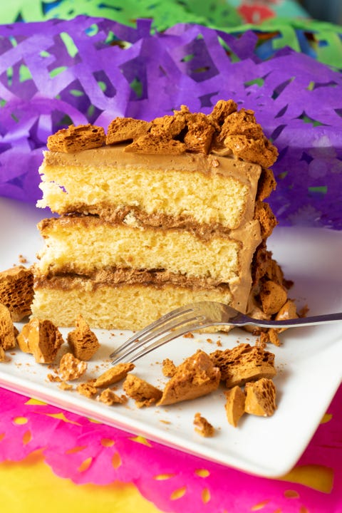 crunchy three-layer coffee cake from blum crunchy three-layer coffee cake from blum