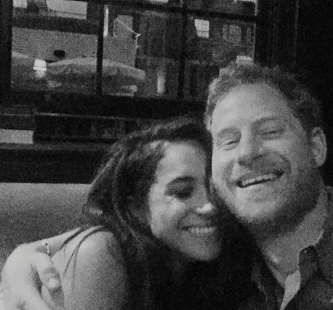 Meghan Markle and Prince Harry on their second date meghan markle and prince harry during their first dates