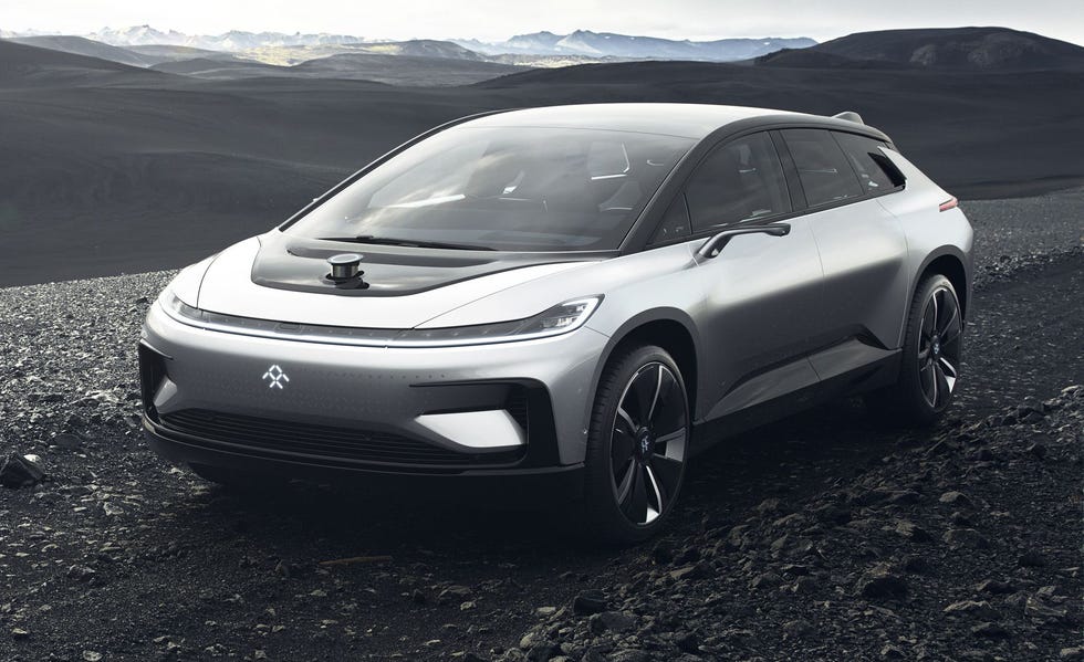 All Electric Cars are expected in the next five years 18 faraday future ff91