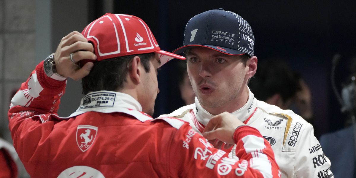 Max Verstappen es destronado de la primera plaza por Leclerc