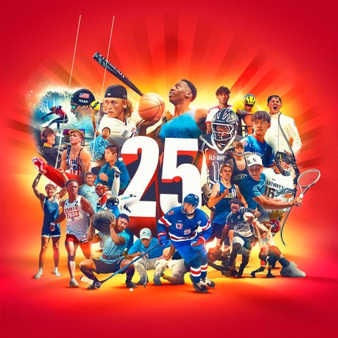 mens health 25 best high school athletes 2025