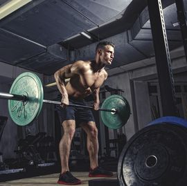 physical athlete weightlifting