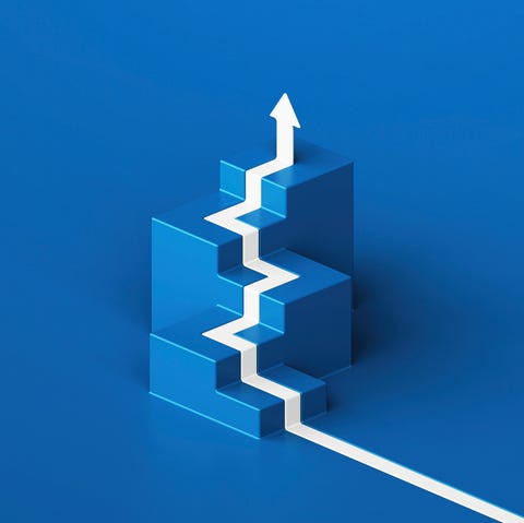 blocks pointing up