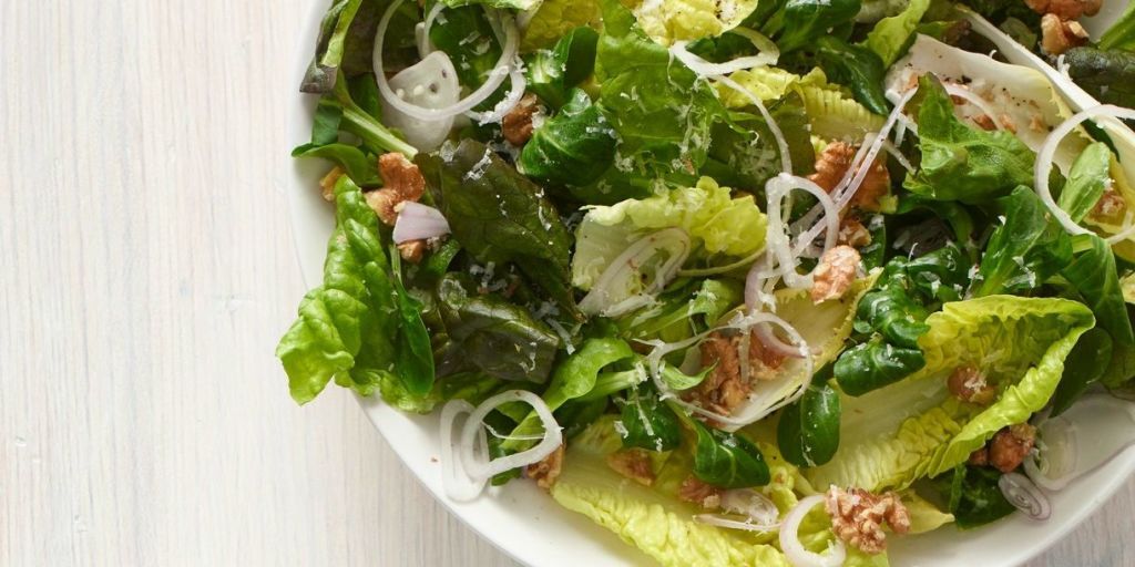 Spring Salad with Mint, Walnuts, and Parmesan Spring Salad with Mint, Walnuts, and Parmesan