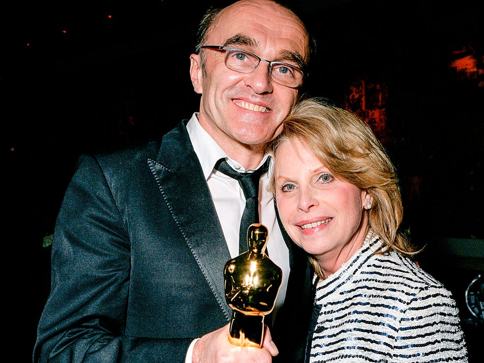 Ronni Chasen with director Danny Boyle.