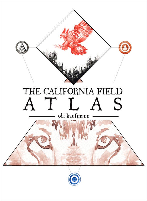 “The California Field Atlas” by Obi Kaufmann, 530 pages, Heyday, $45.