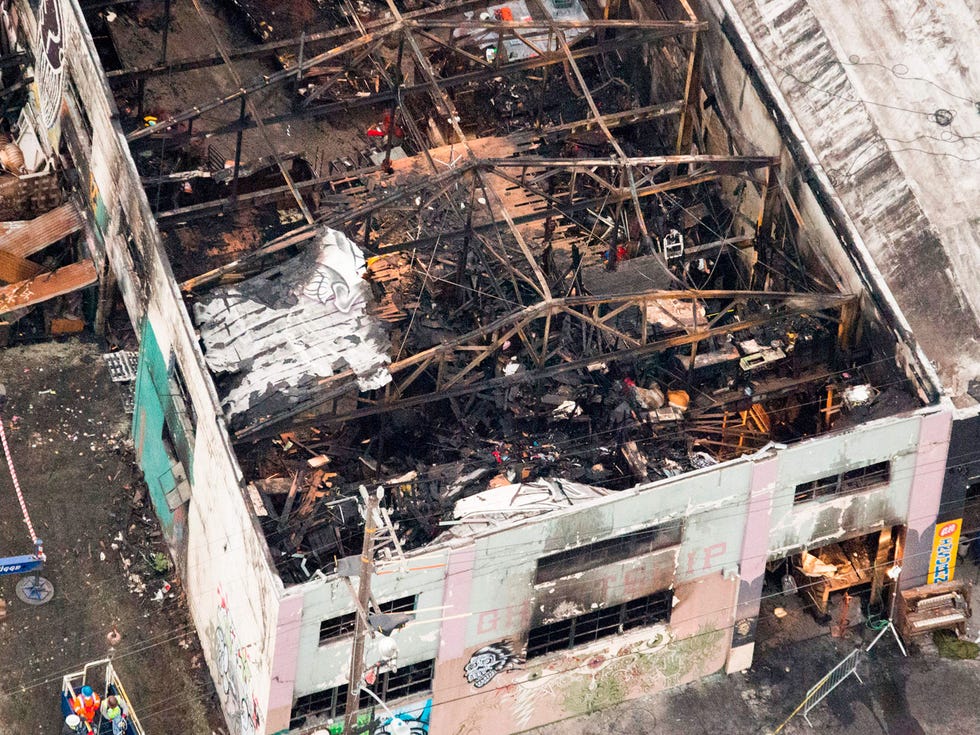 The tragic December 2016 fire at a warehouse converted to makeshift residential use killed 36 people.