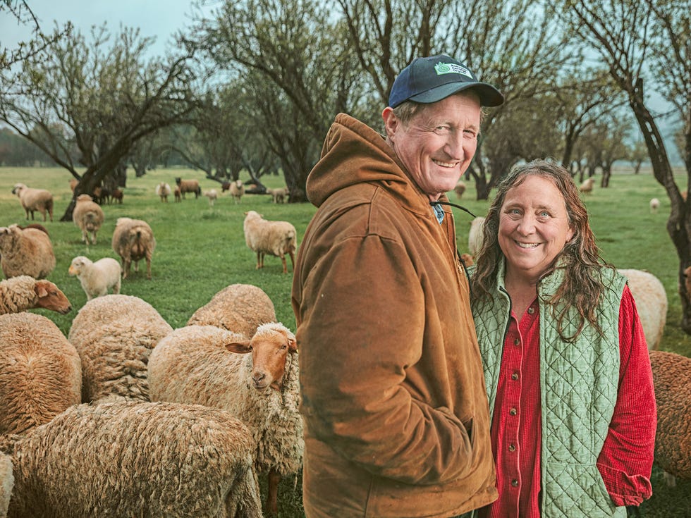 Paul Muller and Dru Rivers of Full Belly Farm, which recently transformed into a corporation to create a structure for younger family members to eventually take over.