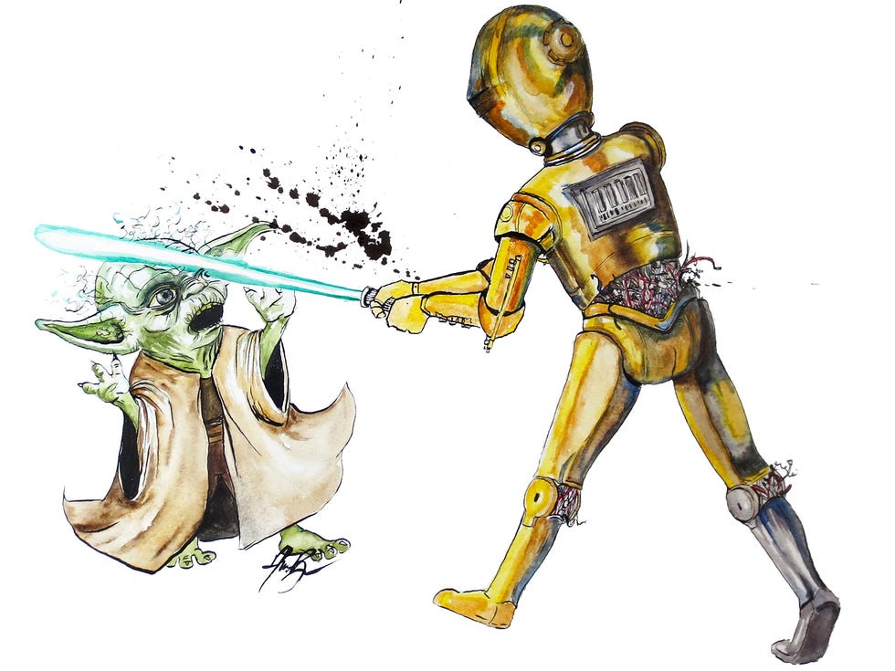 "Star Wars" illustration