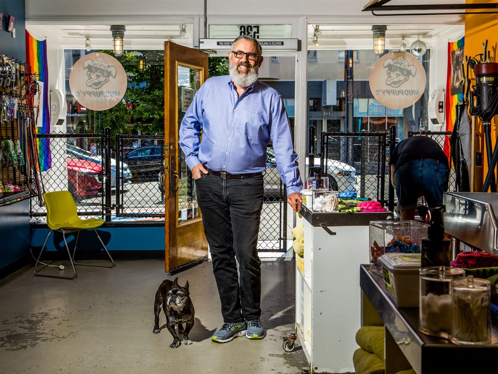 Daniel Bergerac, president of the Castro Merchants neighborhood association and owner of a dog-grooming business called Mudpuppy’s, would like to see San Francisco tax vacant properties more severely.
