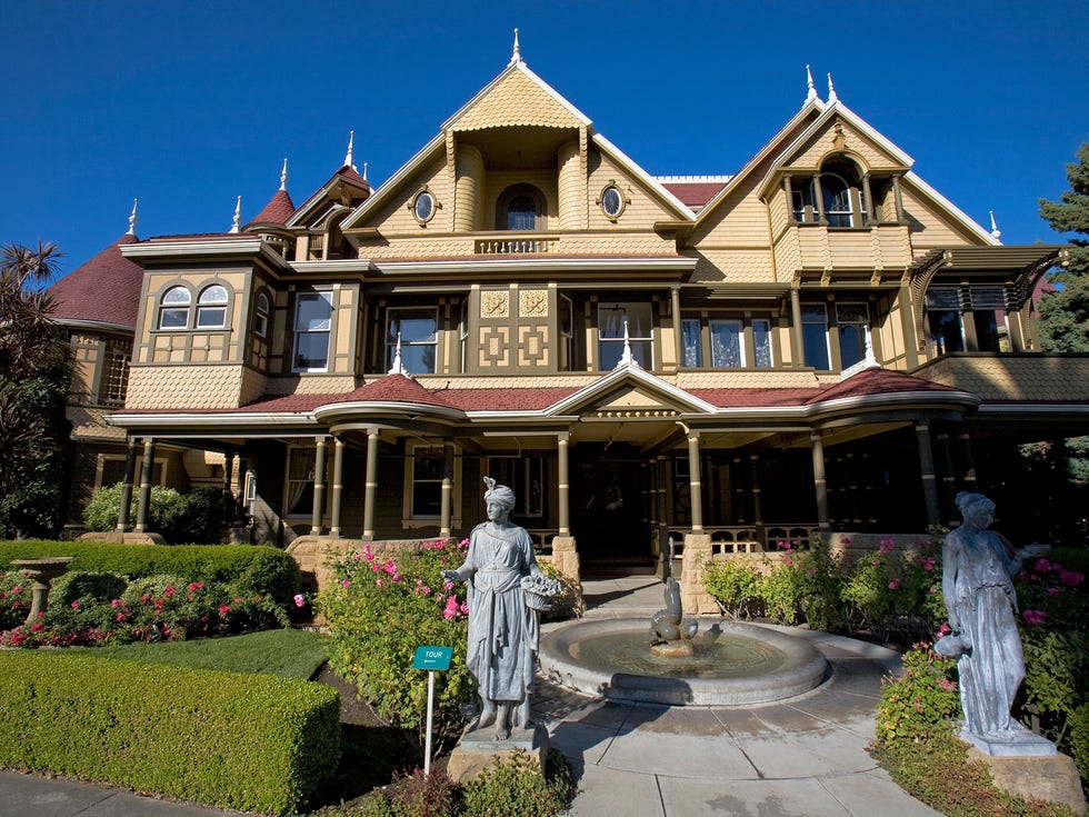 Winchester Mystery House in San Jose is a popular tourist attraction.