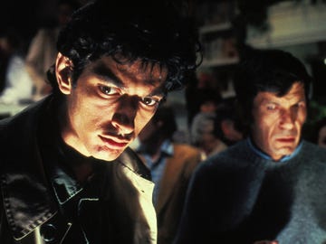 Jeff Goldblum, left, and Leonard Nimoy "Invasion of the Body Snatchers"(1978).