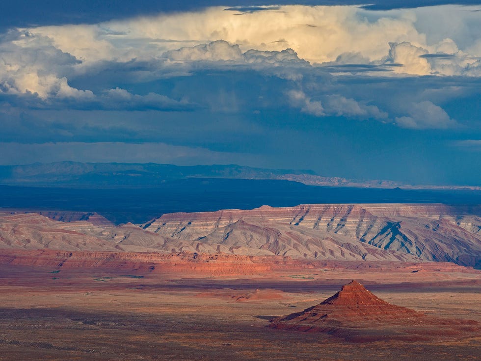 The Valley of the Gods, a 17-mile-long expanse removed from the Bears Ears National Monument by President Trump.