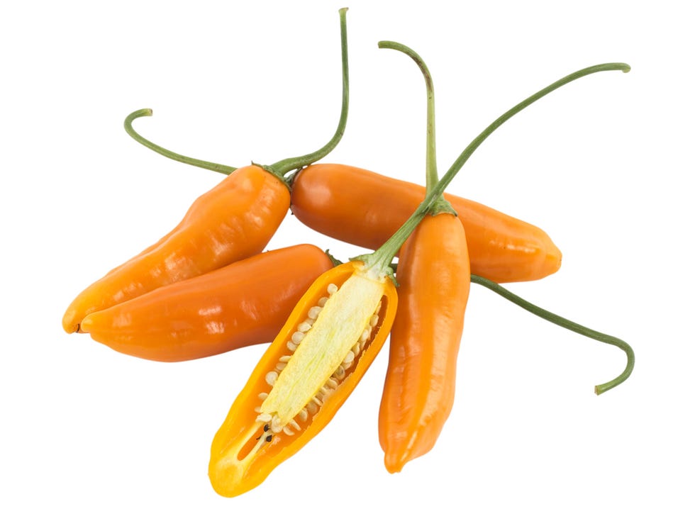 Close-up of Peru’s beloved ají chiles—grown in California.