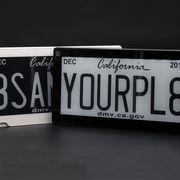 California drivers are among the first in the U.S. to use Rplates, digital license plates whose displays are controlled by a mobile app. Rplates cost $499 to $799, plus a $99 annual subscription.