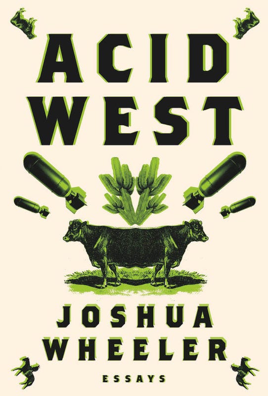 Author Joshua Wheel's "Acid West" is a collection of essays centered around New Mexico and the Southwest.
