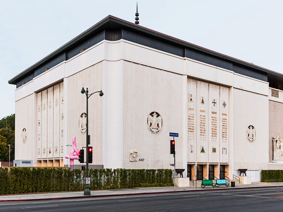 The Marciano Art Foundation transformed a former Scottish Rite Masonic Temple on L.A.’s busy Wilshire Boulevard into a cutting-edge museum.